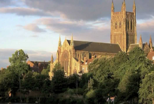 worcester cathedral england
