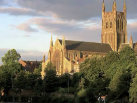 worcester cathedral england